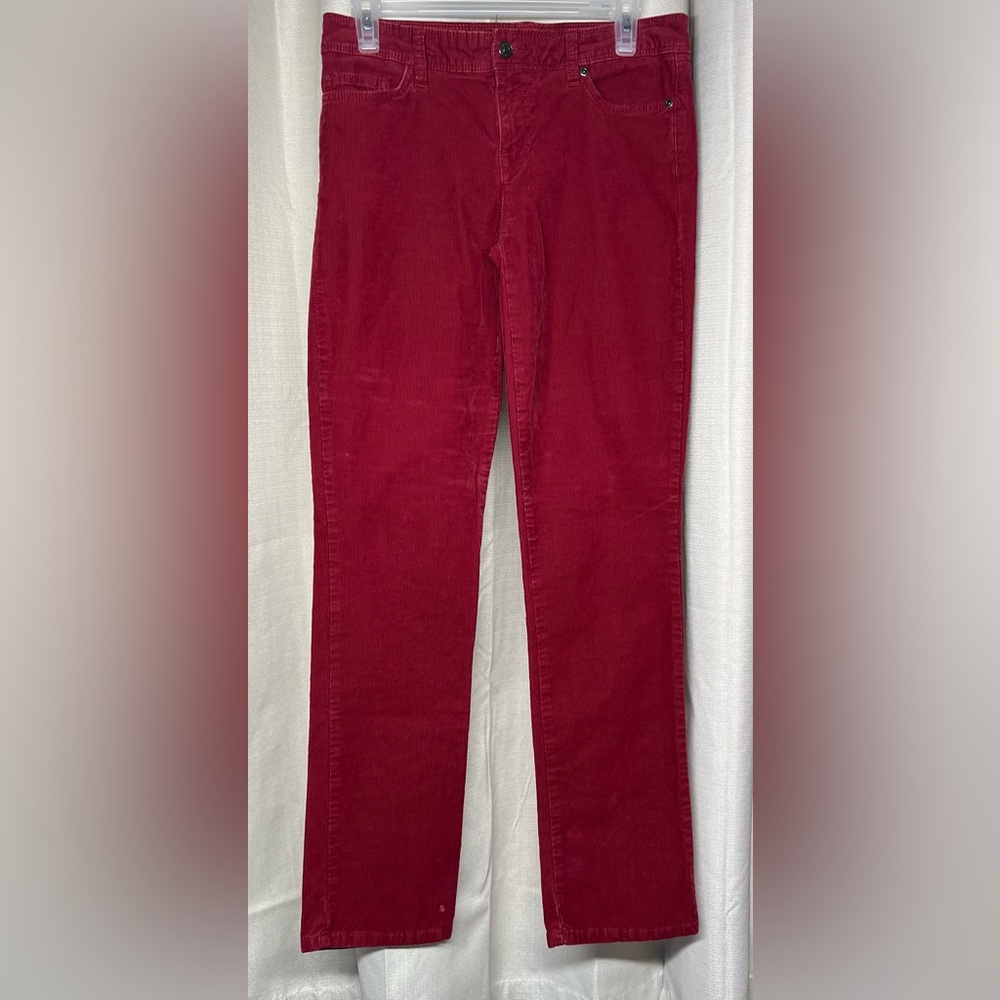 Tommy Hilfiger Corduroy Straight Leg Pants Women Size 4
